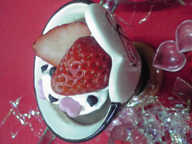 バレンタインチョコレートプリン