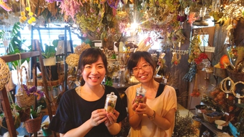 *スワッグ&ボトルフラワー* *スワッグ&ボトルフラワー*