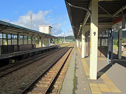 新夕張駅構内(夕張方面) 新夕張駅構内(夕張方面)