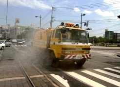 鹿児島市街地に連日ドカ灰