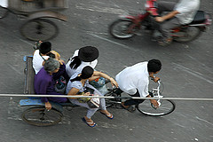 自転車タクシーでゆったり観光 (May.26-June.2)
