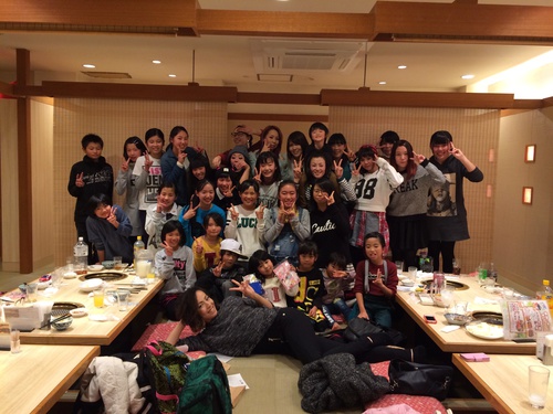 イブにスキヤキ出演しました&大掃除・忘年会★ イブにスキヤキ出演しました&大掃除・忘年会★