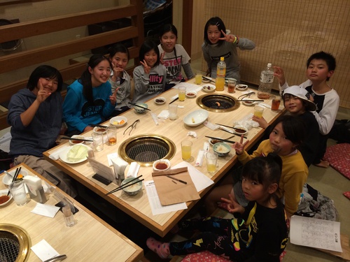 イブにスキヤキ出演しました&大掃除・忘年会★ イブにスキヤキ出演しました&大掃除・忘年会★
