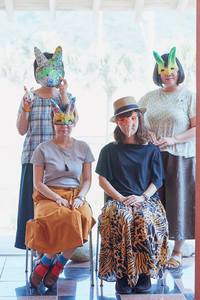 仮面夫婦プロジェクト 湧水マルシェinアートの森出展 仮面夫婦プロジェクト 湧水マルシェinアートの森出展