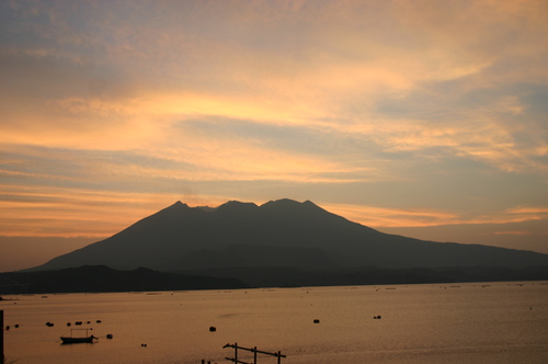 170811.19時『夕焼けの桜島』