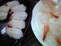 えびの、水揚げ!