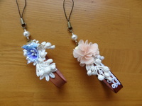 お花のストラップ＊