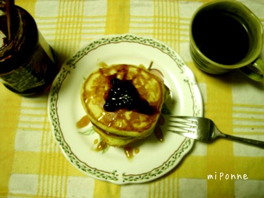 ふわふわホットケーキ♪